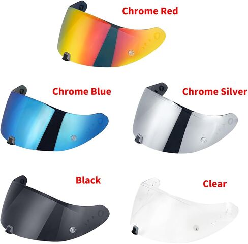 T520 Helmet Visor for ST1400 R1 - T520 ST1400 R1 Face Shield Helmet Visor Accessories (Clear) in Kuwait