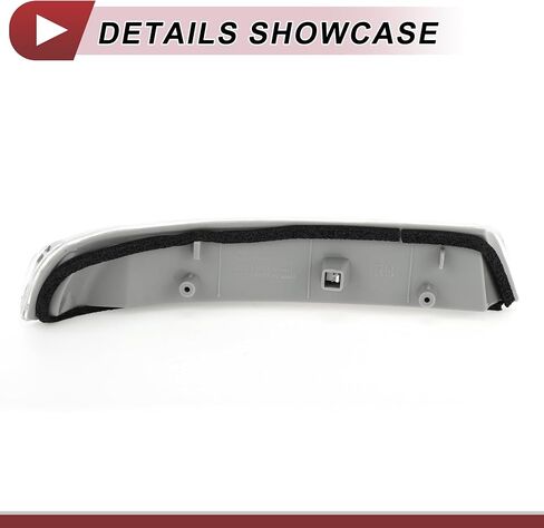 1 PC Car Mirror Light Light Light for Hyundai Santa Fe 2007 2008-2012 Right No.8762333j000 رمادي بلاستيك شفاف in Saudi Arabia