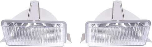 HECASA TEURN LIGHT LIGHT LIGHTS ANDRAYBLY متوافقة مع 1983-1991 CHEVROLET CHEVY Blazer GMC Suburban Pickup Truck Driver & Passenger STARTER LIGH in Kuwait