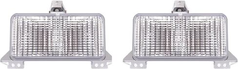 HECASA TEURN LIGHT LIGHT LIGHTS ANDRAYBLY متوافقة مع 1983-1991 CHEVROLET CHEVY Blazer GMC Suburban Pickup Truck Driver & Passenger STARTER LIGH in Kuwait