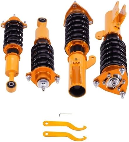 تعليق قابل للتعديل Coilover تعليق متوافق مع Mitsubishi Lancer CX CY2A/CX4A 08-16 Coilover تعليق الصدمات الدعامات امتصاص الصدمات in Saudi Arabia