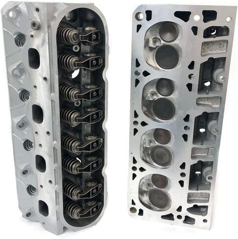 مجموعة GM LS2 LS6 Gen III Gen IV من 2 رؤوس أسطوانة تم تصنيعها 243 تجميع ث/Rocker Arms OEM المعاد تصنيعها (متجددة) in Saudi Arabia