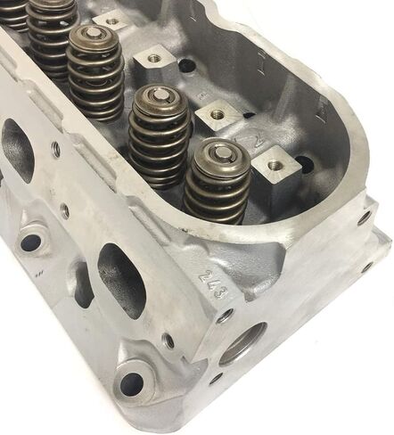 مجموعة GM LS2 LS6 Gen III Gen IV من 2 رؤوس أسطوانة تم تصنيعها 243 تجميع ث/Rocker Arms OEM المعاد تصنيعها (متجددة) in Saudi Arabia