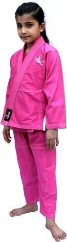 Chocho Kids Brazilian Jiu Jitsu Suits BJJ Gi Ibjjf الأطفال الذين يتصارعون in Kuwait