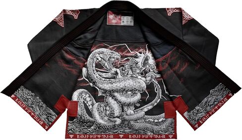 Raven Fightwear Men's Thor Nordic Brazilian Jiu jitsu uniform Premium BJJ GI in Kuwait