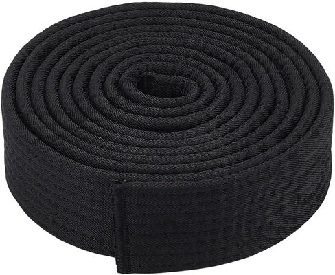 حزام ترتيب التايكواندو pligreat ، 7.87ftx1.57inch بوليستر كاراتيه الجودو الحزام الترتيب للفنون القتالية تصنيف أحزمة الجودو للبالغين تدريس الأطفال ، الأسود in Saudi Arabia
