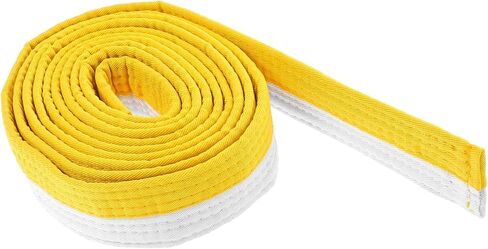 Happyyami Taekwondo Colored Ranking Belt for Martial Arts Training Adjustable Uniform Color Belt for All Waist Soft and Comfortable Design for Grading and Skill Display in Saudi Arabia