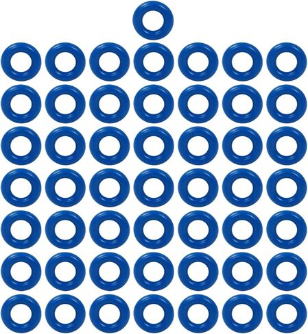 Xspeedonline 50x Fuel Injector O-Rings Set 7.52mm x 3.53 mm Blue Universal Repair Kit for IWP043 IWP063 IWP069 IWP181 IWP189 IWP162 0280158233 0280158091 0280158020 0280156161 Fuel Injector, New in Saudi Arabia