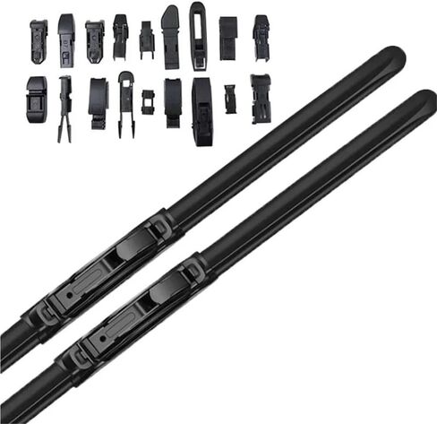 Compatible For WR-V WR V WRV GL 2018 2019 2020 2021 2022 Rubber Strip Refill Frameless Front Wiper Blades Cleaning Auto Accessories in Saudi Arabia