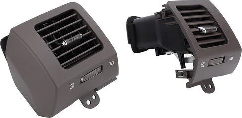 alomejor 1 زوج محسّن Air Flow Car Vent Vent Dashboard AC Vent for Prado 2002-2009 مع سائق وجانب الرمادي الرمادي in Kuwait