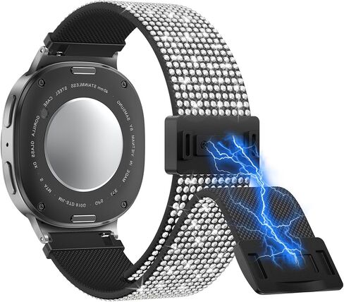 أحزمة مطاطية من LETOID لساعة Samsung Galaxy Watch 7 6 5 4 FE 40 مم 44 مم/ساعة 6 4 شريط كلاسيكي 42 مم 46 مم 43 مم 47 مم/ساعة 5 Pro Band 45 مم/Active 2/Galaxy Watch Ultra Bands، 3 عبوات حزام نايلون مرن 20 مم in Saudi Arabia