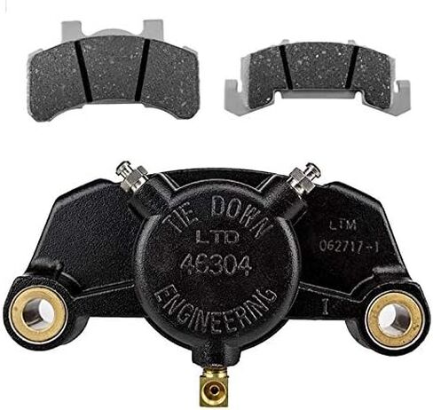 Dexter 46304A Disc Brake Caliper 10 & 12" Aluminum Includes Pads in Saudi Arabia