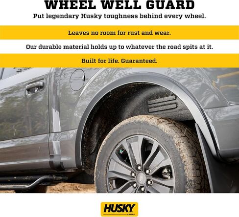 Husky Liners 79111 Rear Wheel Well Guards Compatible with 2011-16 Ford F-250/F-350 - Single Rear Wheels in Saudi Arabia
