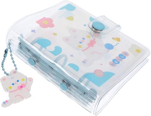 ألبوم كرتون صغير PVC Photo Photo Sleeves قابل لإعادة الاستخدام للصور بطاقات البطاقات البريدية تصميم شفاف لجمع الذكريات in Saudi Arabia