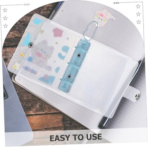 ألبوم كرتون صغير PVC Photo Photo Sleeves قابل لإعادة الاستخدام للصور بطاقات البطاقات البريدية تصميم شفاف لجمع الذكريات in Saudi Arabia