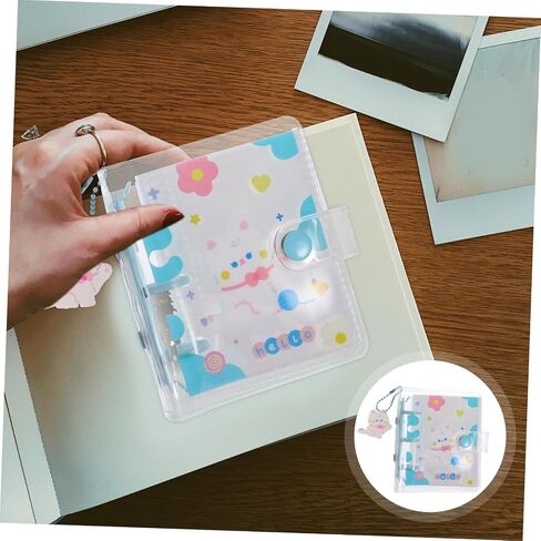 ألبوم كرتون صغير PVC Photo Photo Sleeves قابل لإعادة الاستخدام للصور بطاقات البطاقات البريدية تصميم شفاف لجمع الذكريات in Saudi Arabia