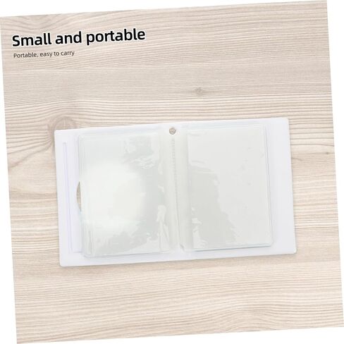 Eringogo Photocard الألبوم Mini Binder لطيف Hollow Mirror تصميم متينة حامل بطاقة الصورة الألبوم لتنظيم الذكريات العزيزة Sky- in Kuwait
