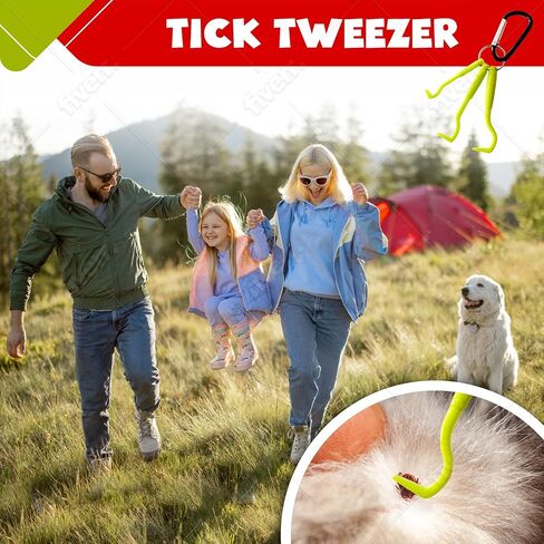 Mega Trick Kit Removal 50pcs أدوات مزيل للبشر والكلاب - مجتذب Trick Gear المشي لمسافات طويلة وملاقط - مجموعة الإسعافات الأولية (مجموعة واحدة) in Saudi Arabia