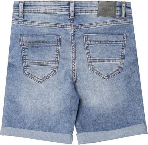 شورتات Bultura 2 Pack Boys Denim (7-18) ، Big & Little Kids Moto Biker & Fashion Rips Shorts Jean المتعثرة in Kuwait