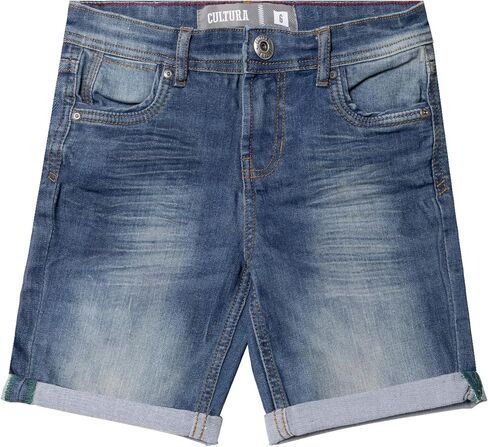 شورتات Bultura 2 Pack Boys Denim (7-18) ، Big & Little Kids Moto Biker & Fashion Rips Shorts Jean المتعثرة in Kuwait