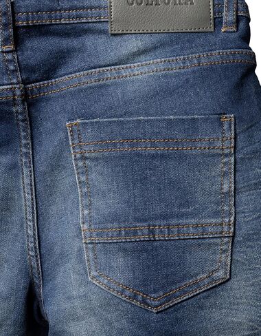 شورتات Bultura 2 Pack Boys Denim (7-18) ، Big & Little Kids Moto Biker & Fashion Rips Shorts Jean المتعثرة in Kuwait