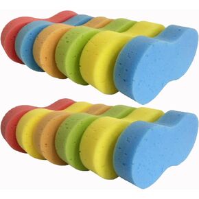 12 Pack Car Wash Sponge Non Scratch Car Sponges for Washing Thick Super Absorbent Large Sponges for Cleaning, Kitchen, Bike, Bathroom, Household in Saudi Arabia