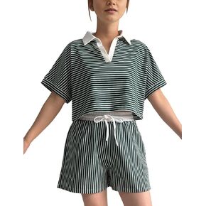 صالة بولو ذات قطعتين مكونة من قطعتين مجموعة قصيرة من الأكمام قصيرة in Kuwait