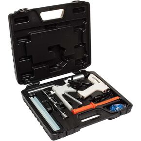 Eastwood Paintless Dent Repair Kit - PDR | Removes Dents Out of Metal Auto Body Panels | Auto Body Tool Set Dent Puller Kit with Slide Hammer Puller Set, Scarper Tool and Glue Gun for Car Hail Damage in Saudi Arabia