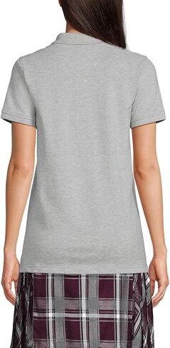Lands' End School Uniform Young Women's Short Sleeve Mesh Polo Shirt in Saudi Arabia