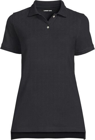 Lands' End School Uniform Young Women's Short Sleeve Mesh Polo Shirt in Saudi Arabia