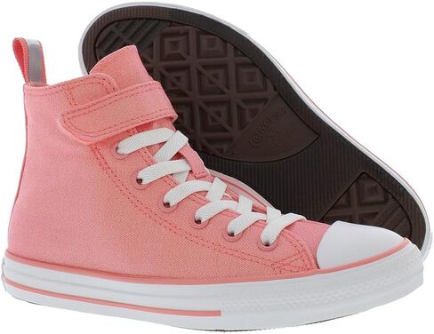 Converse Chuck Taylor All Star 1V Hi GS Girls Shoes Size 3, Color: Black/Natural/White in Saudi Arabia