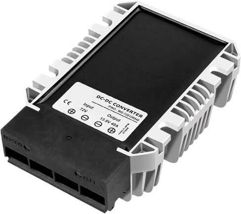 1pc 18-90V to 12V 30A 40A Step Down DC-DC Converter Regulator 24V 36V 48V 60V 72V-13.8V Car Cart Power Supply(13.8V 40A) in Saudi Arabia