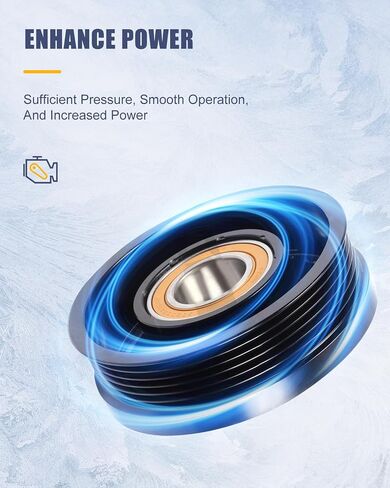 OCPTY تكييف وضاغط للهواء مخلب CO 101730C لفورد أيروستار كوغار كراون فيكتوريا E-150 E-250 Econoline Escort Excursion Explorer لـ F-150 لـ F-250 لـ F-350 F53 1990-2006 in Saudi Arabia