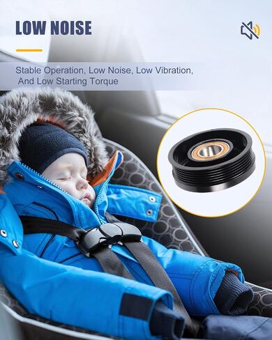 OCPTY تكييف وضاغط للهواء مخلب CO 101730C لفورد أيروستار كوغار كراون فيكتوريا E-150 E-250 Econoline Escort Excursion Explorer لـ F-150 لـ F-250 لـ F-350 F53 1990-2006 in Saudi Arabia