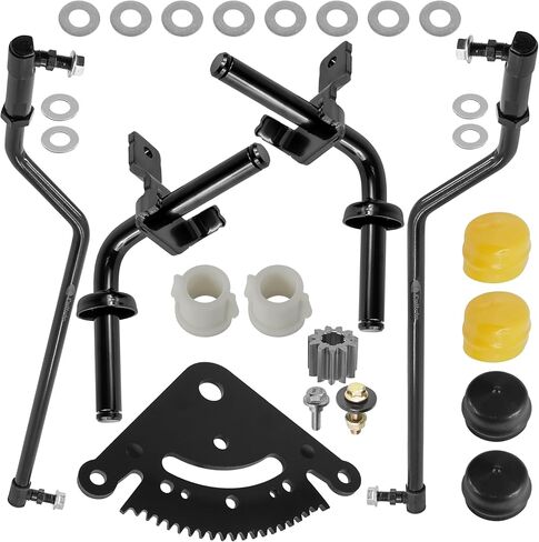 Caltric Steering Wheel Drag Link Kit Termle Gear Tear متوافق مع John Deere LA130 LA135 LA140 LA150 in Saudi Arabia