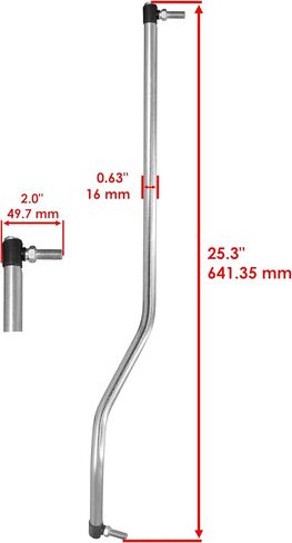 Caltric 532175572 توجيه السحب رابط متوافق مع الحرفي Husqvarna GTH250 GTH2548 GTH2550 in Kuwait