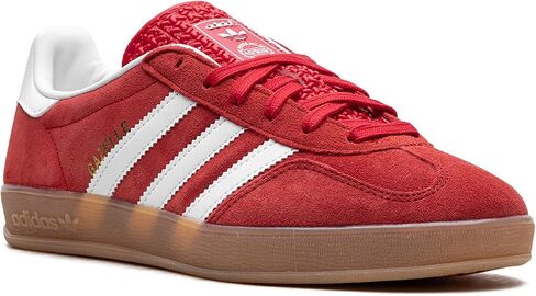 adidas Men's Manchester United X Gazelle Sneaker, Red Black, Size 11 in Saudi Arabia