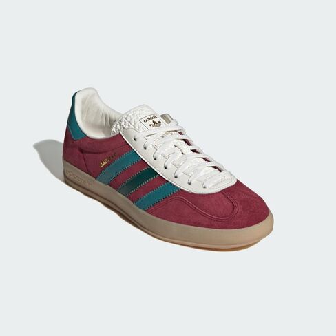 adidas Men's Manchester United X Gazelle Sneaker, Red Black, Size 11 in Saudi Arabia