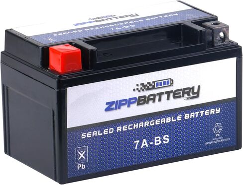 بطارية Chrome Battery 7B-BS Power Sports - أداء عالي - AGM مختوم - صيانة مجانية - بديلة لهوندا وكاواساكي وسوزوكي in Saudi Arabia