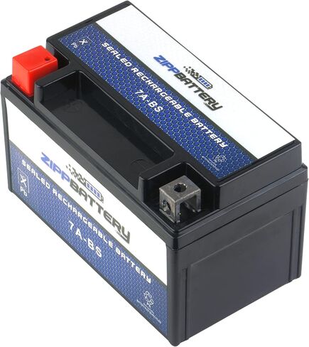 بطارية Chrome Battery 7B-BS Power Sports - أداء عالي - AGM مختوم - صيانة مجانية - بديلة لهوندا وكاواساكي وسوزوكي in Saudi Arabia