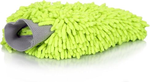 مجموعة من 6 - Dafna Chenille Microfiber Premium خالية من الخدش قفازات أخضر in Kuwait