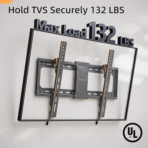 Full Motion 75 85 86 90'' TV Wall Mount TV Bracket, Loads 150 lbs Heavy Duty TV Mount, Swivel Tilt Extension Level, Complete Metal Bars & Wall Plate, up to 600x400mm VESA & 24'' Studs in Saudi Arabia