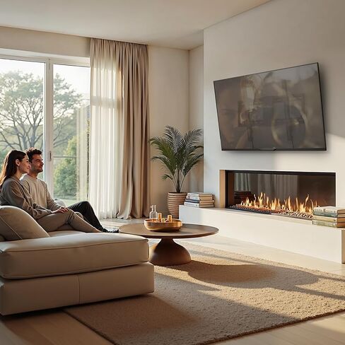 Full Motion 75 85 86 90'' TV Wall Mount TV Bracket, Loads 150 lbs Heavy Duty TV Mount, Swivel Tilt Extension Level, Complete Metal Bars & Wall Plate, up to 600x400mm VESA & 24'' Studs in Saudi Arabia
