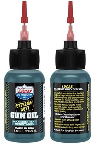 Lucas 1oz Duty Duty Duty Gun Oil (2) Needle Oiler 10875 & (1) الشحوم أنبوب 10889 in Kuwait