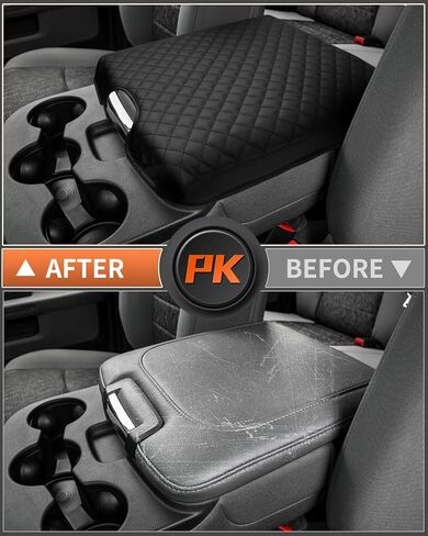 Center Console Cover for 2013-2018 Ram 1500 & 2013-2024 Ram 2500/3500/1500 Classic Accessories Armrest Cover Cushion Pad for Jump Seat Console Leather Armrest Seat Box Console Lid Protector in Saudi Arabia