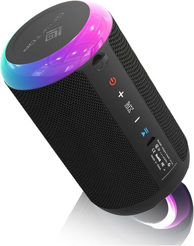 Bluetooth Speaker, Portable Bluetooth Speakers with LED Light for Outdoor in Saudi Arabia
