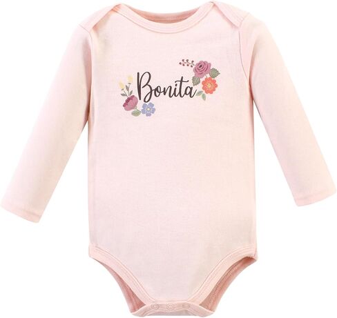 Hudson Baby Unisex Baby Cotton Bodysuit and Pant Set, Little Love Flowers Short Sleeve, 6-9 Months in Saudi Arabia