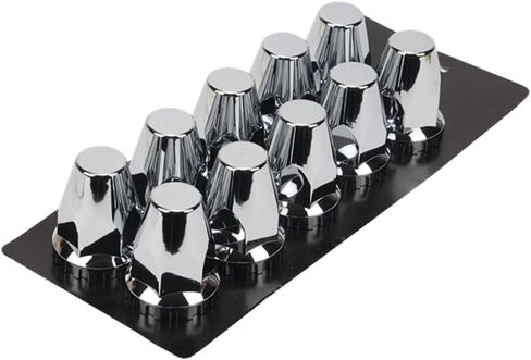 MyTee Products 60 PCS 33 MM Chrome Lug Nut Covers يحل محل MW2203 ، Kenworth 001813 ، S-28681 S-28653 ، Peterbilt 001813 in Saudi Arabia