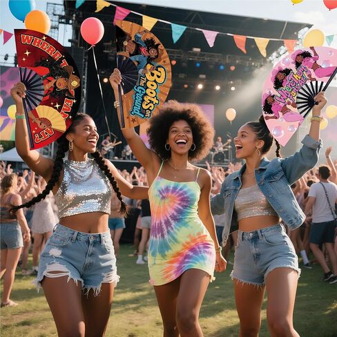 13 '' أحذية كبيرة على الأرض مروحة اليد ، حيث هم المشجعون في Clack Fans for Line Dancing ، معجبين محمولين من أجل Cowboy Church Rave Party Decoration 26 '(Style 2) in Kuwait