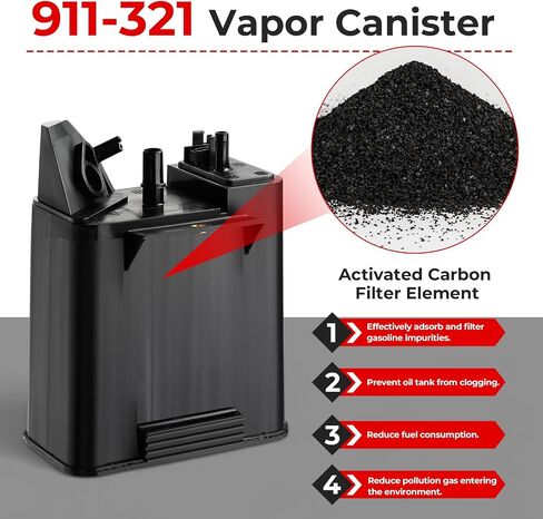 911-321 CANISTER VAPOR FIT لـ NISSAN FRONTIER 2005-2021 Pathfinder 2005-2012 XTERRA 2005-2015 in Saudi Arabia